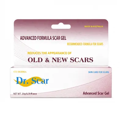 Gel Làm Mờ Sẹo Dr. Scar Advanced Formula Scar Gel (Tuýp 20g)
